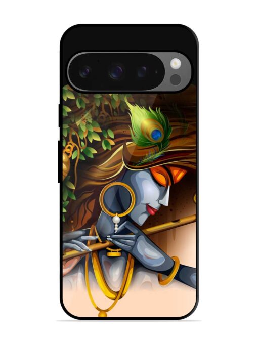 Krishna Glossy Metal Phone Cover for Google Pixel 9 Pro