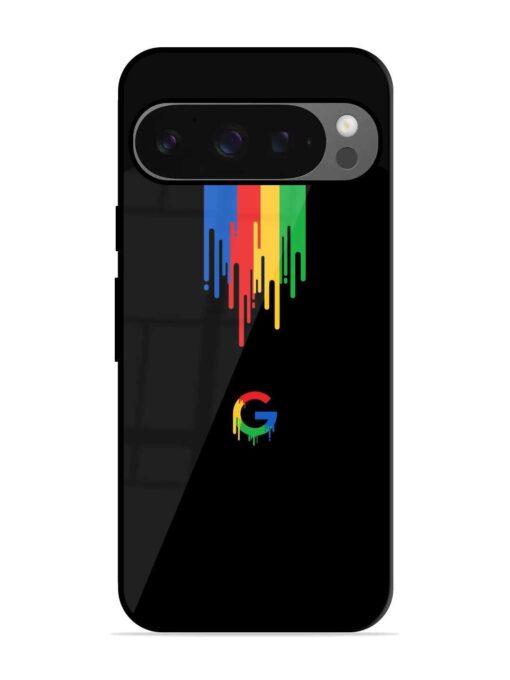 Google Logo Glossy Metal Phone Cover for Google Pixel 9 Pro