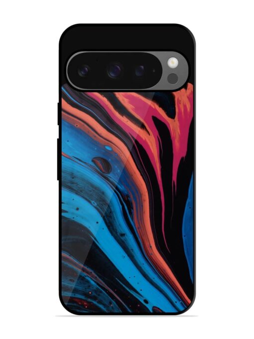 Liquefied Art Glossy Metal TPU Phone Cover for Google Pixel 9 Pro