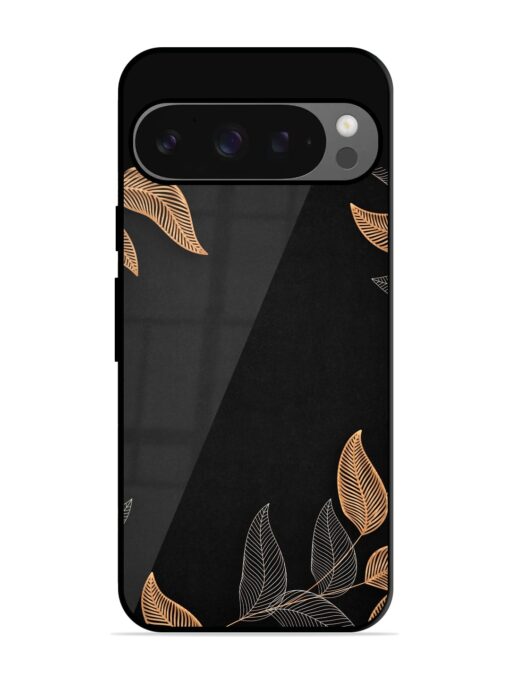 Foliage Art Glossy Metal Phone Cover for Google Pixel 9 Pro