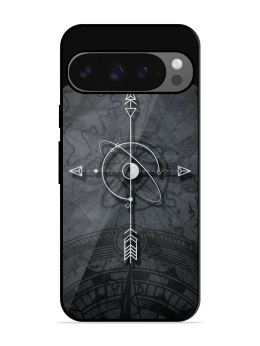 Lighting Cross Glossy Metal Phone Cover for Google Pixel 9 Pro