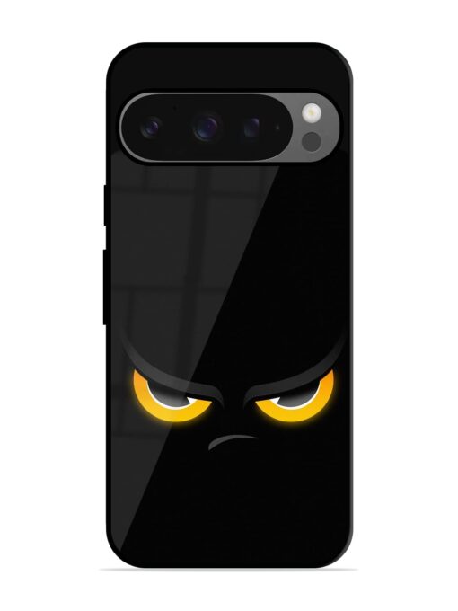 Cartoon Eye Glossy Metal Phone Cover for Google Pixel 9 Pro