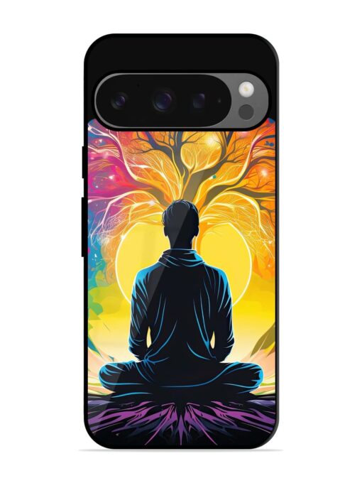 Mind Colourful Glossy Metal Phone Cover for Google Pixel 9 Pro