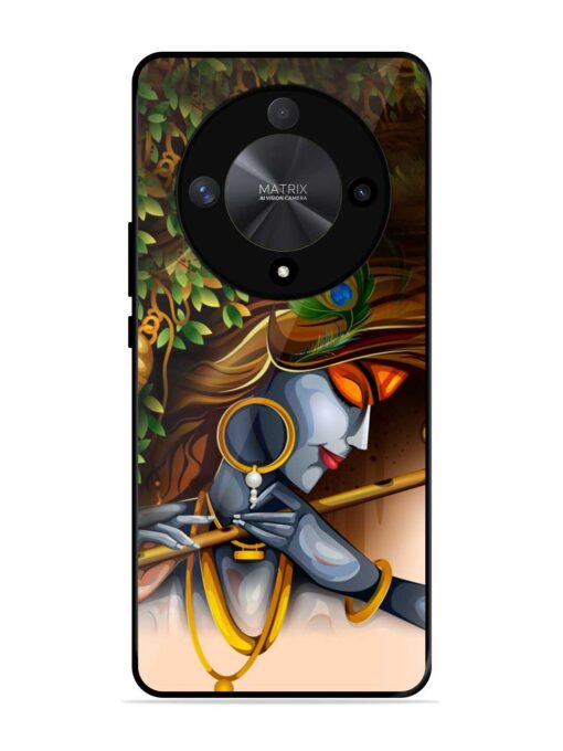 Krishna Glossy Metal Phone Cover for Honor X9b (5G) Zapvi