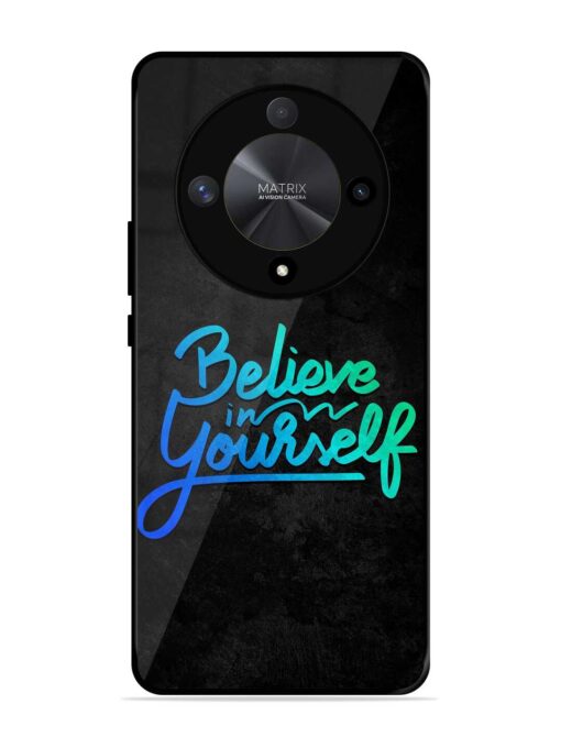 Believe In Yourself Glossy Metal Phone Cover for Honor X9b (5G)