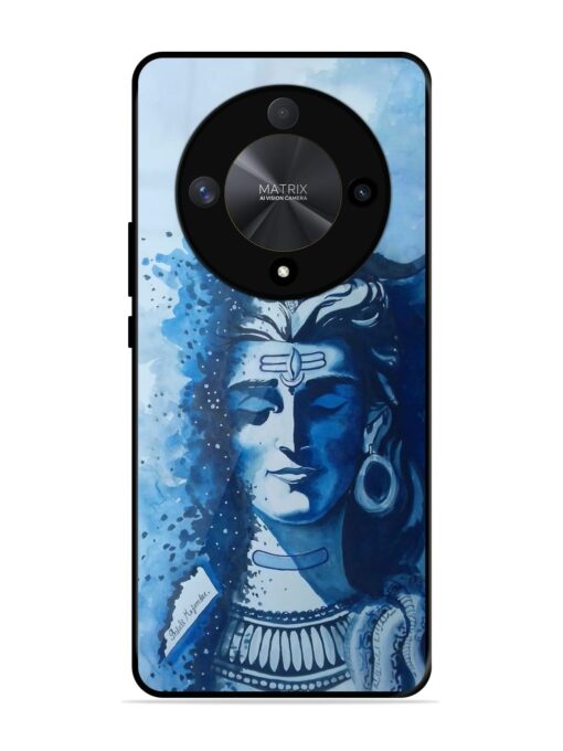 Shiv Art Glossy Metal Phone Cover for Honor X9b (5G) Zapvi