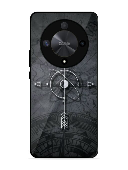 Lighting Cross Glossy Metal Phone Cover for Honor X9b (5G) Zapvi