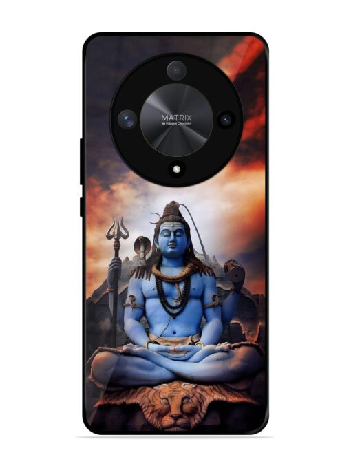 Jai Jai Shiv Glossy Metal Phone Cover for Honor X9b (5G) Zapvi