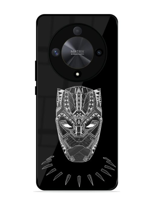 Fictional Art Glossy Metal Phone Cover for Honor X9b (5G)