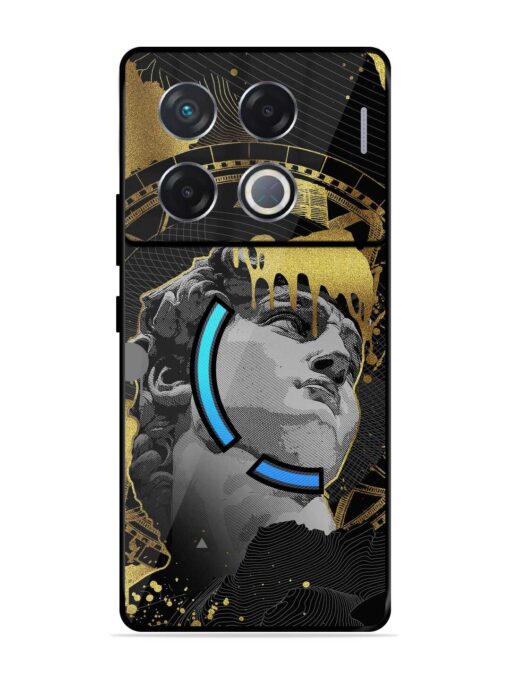 Roman Face Glossy Metal Phone Cover for Infinix Gt 20 Pro (5G) Zapvi