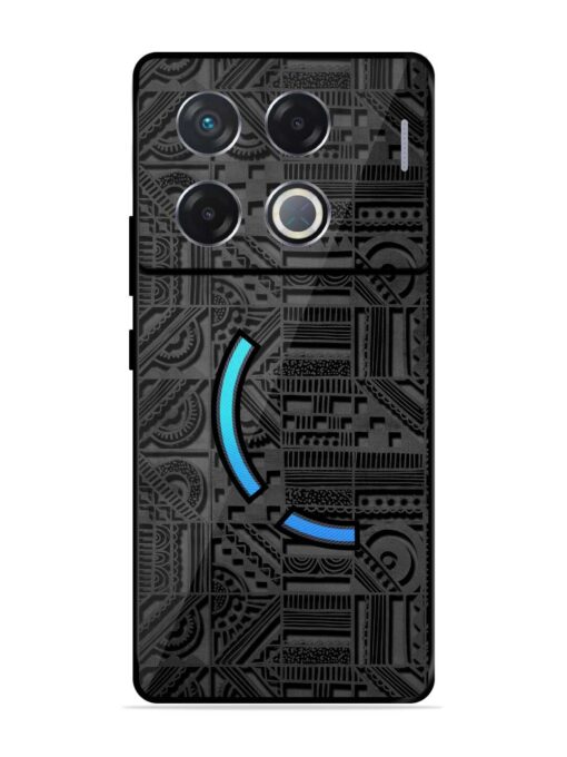 Seamless Pattern Glossy Metal Phone Cover for Infinix Gt 20 Pro (5G) Zapvi