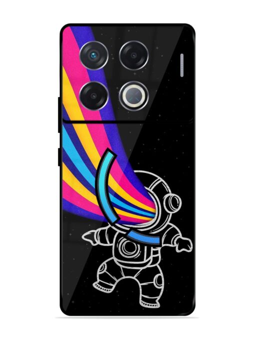 Astronaut Glossy Metal TPU Phone Cover for Infinix Gt 20 Pro (5G) Zapvi