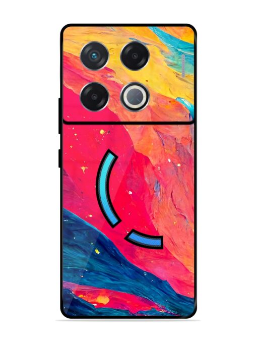 Starry Night Glossy Metal Phone Cover for Infinix Gt 20 Pro (5G) Zapvi