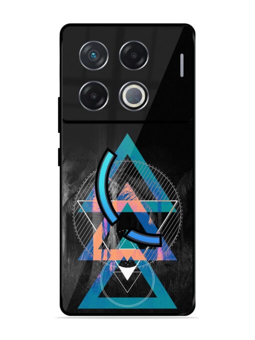 Indie Cross Glossy Metal Phone Cover for Infinix Gt 20 Pro (5G) Zapvi