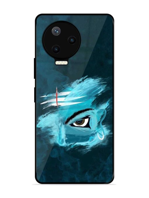 Lord Shiva Glossy Metal Phone Cover for Infinix Note 12 Pro (4G)