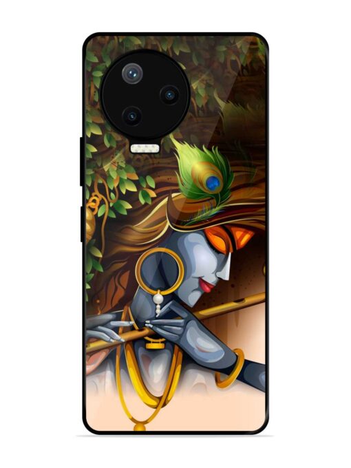 Krishna Glossy Metal Phone Cover for Infinix Note 12 Pro (4G)