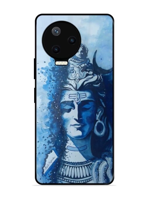 Shiv Art Glossy Metal Phone Cover for Infinix Note 12 Pro (4G) Zapvi