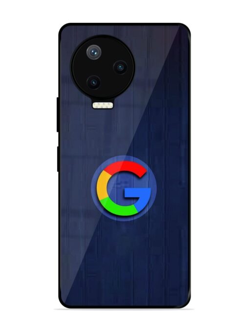 Google Logo Printed Glossy Metal TPU Phone Cover for Infinix Note 12 Pro (4G) Zapvi