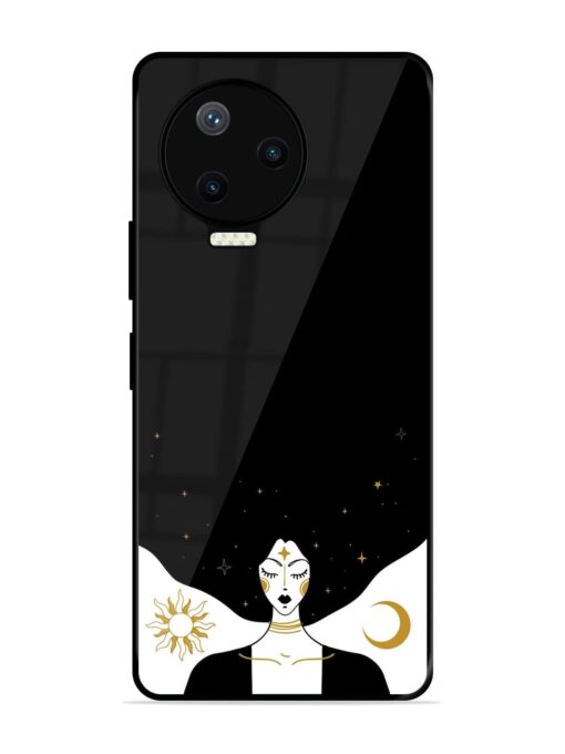 Mystical Vector Vintage Glossy Metal TPU Phone Cover for Infinix Note 12 Pro (4G) Zapvi