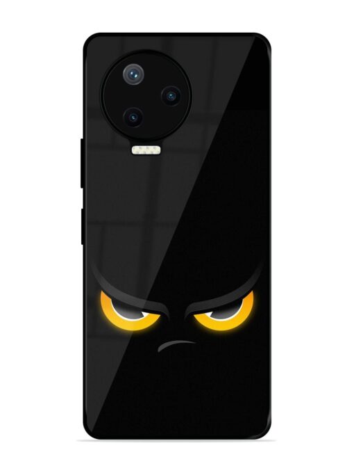 Scary Yellow Eye Glossy Metal TPU Phone Cover for Infinix Note 12 Pro (4G)