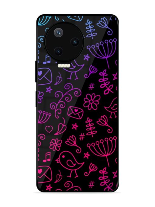 Cool Girly Glossy Metal Phone Cover for Infinix Note 12 Pro (4G) Zapvi