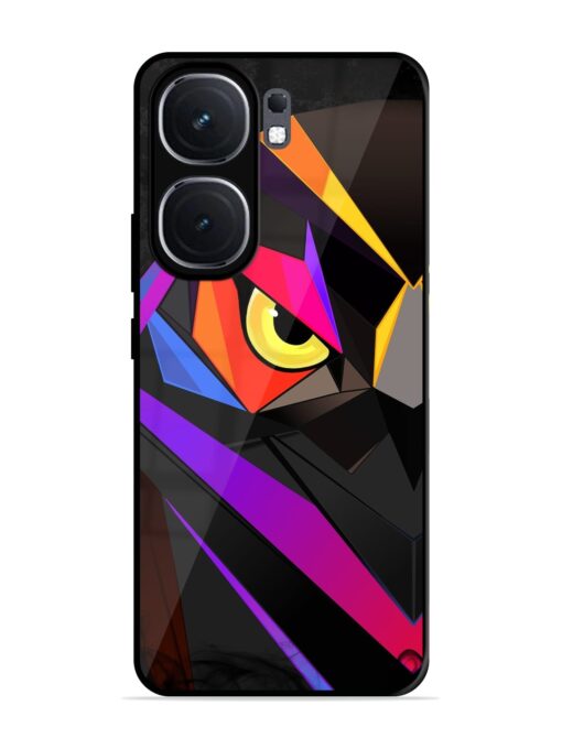 Wpap Owl Glossy Metal Phone Cover for Iqoo Neo 9 Pro (5G)