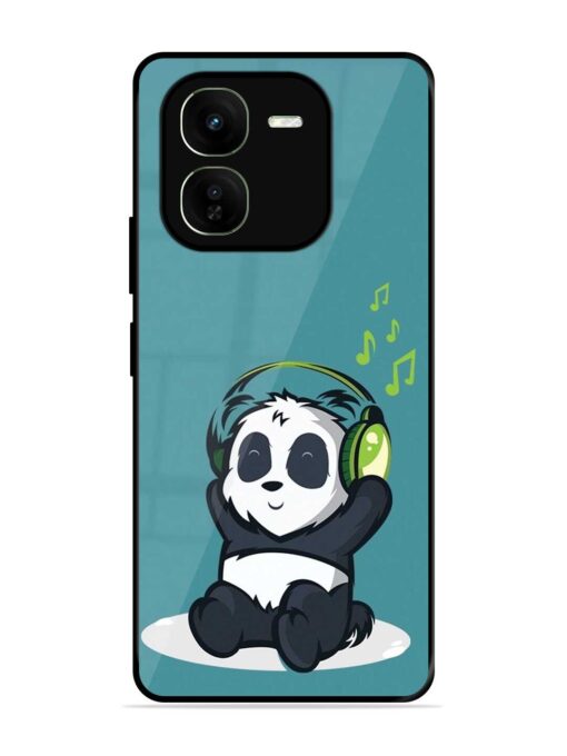 Music Panda Glossy Metal Phone Cover for Iqoo Z9X (5G) Zapvi