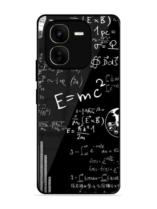 E=Mc2 Mass?Energy Equivalence Glossy Metal Phone Cover for Iqoo Z9X (5G) Zapvi