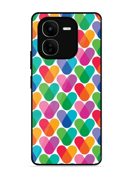 Overlapping Colors Colorful Glossy Metal TPU Phone Cover for Iqoo Z9X (5G) Zapvi