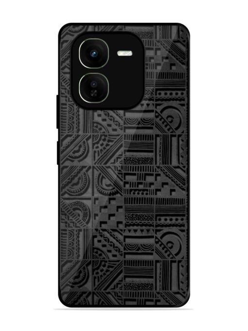 Seamless Pattern Glossy Metal Phone Cover for Iqoo Z9X (5G) Zapvi