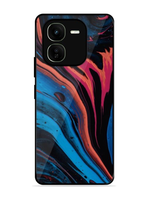 Liquefied Art Glossy Metal TPU Phone Cover for Iqoo Z9X (5G)