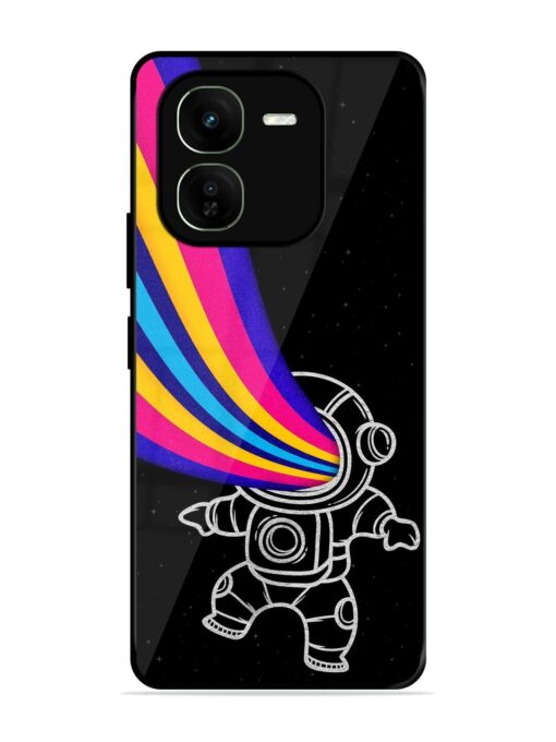 Astronaut Glossy Metal TPU Phone Cover for Iqoo Z9X (5G) Zapvi