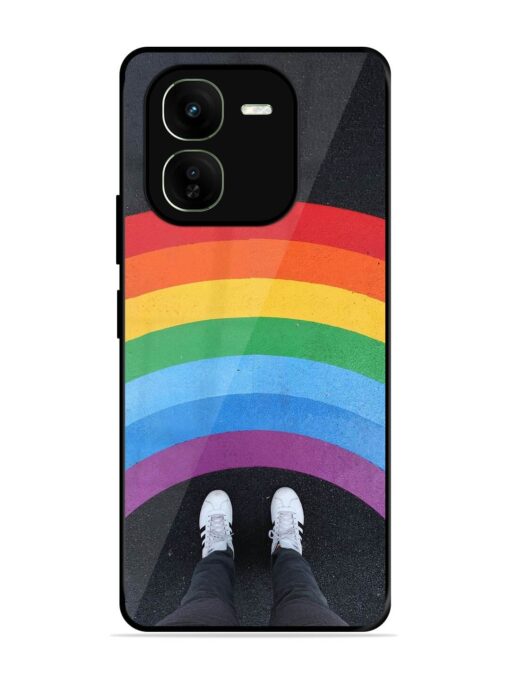 Legs Rainbow Glossy Metal TPU Phone Cover for Iqoo Z9X (5G) Zapvi