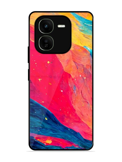 Starry Night Glossy Metal Phone Cover for Iqoo Z9X (5G)