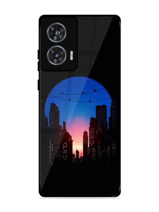 Minima City Vibe Glossy Metal Phone Cover for Motorola Moto Edge 50 Fusion (5G)