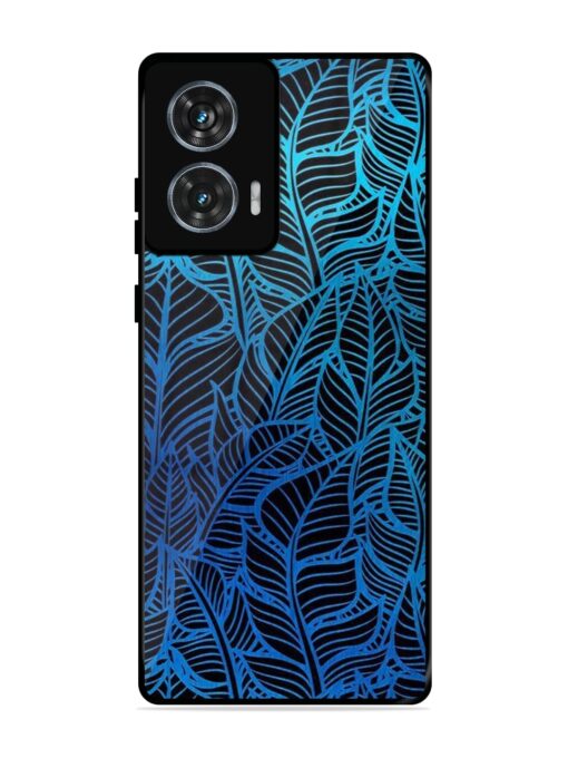 Decorative Topical Glossy Metal Phone Cover for Motorola Moto Edge 50 Fusion (5G) Zapvi