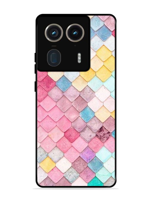 Fondos De Pantalla Glossy Metal Phone Cover for Motorola Moto Edge 50 Ultra (5G)