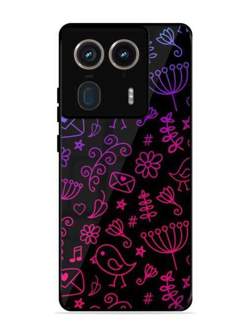 Cool Girly Glossy Metal Phone Cover for Motorola Moto Edge 50 Ultra (5G)