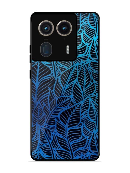 Decorative Topical Glossy Metal Phone Cover for Motorola Moto Edge 50 Ultra (5G)