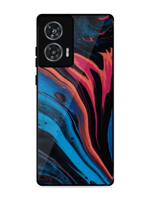 Liquefied Art Glossy Metal TPU Phone Cover for Motorola Moto G85 (5G) Zapvi