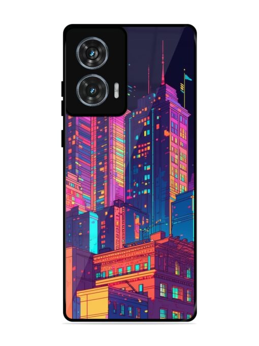 City View Glossy Metal Phone Cover for Motorola Moto G85 (5G) Zapvi