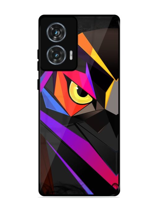 Wpap Owl Glossy Metal Phone Cover for Motorola Moto G85 (5G)