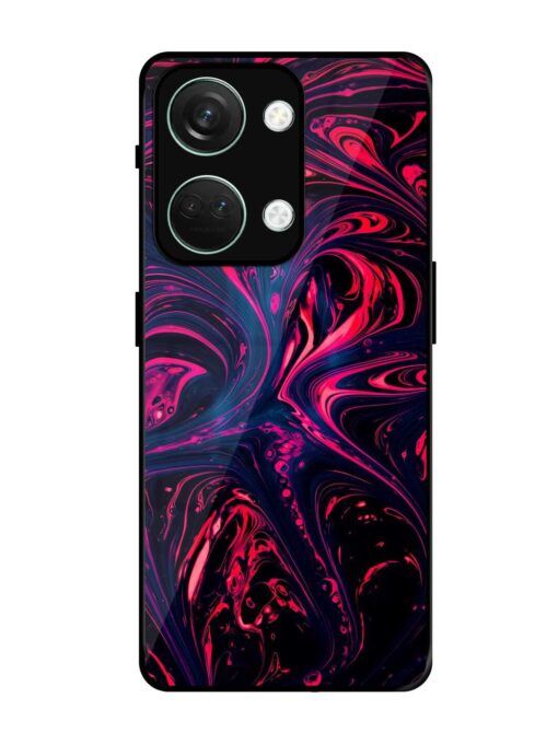 Abstract Background Glossy Metal Phone Cover for Oneplus Nord 3 (5G)