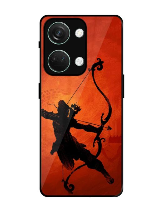 Illustration Lord Rama Glossy Metal Phone Cover for Oneplus Nord 3 (5G) Zapvi