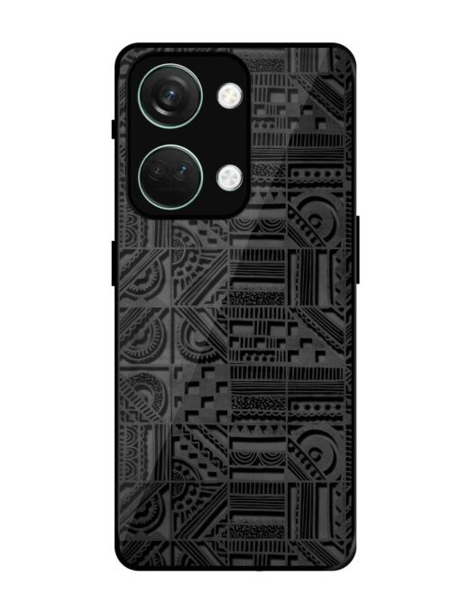 Seamless Pattern Glossy Metal Phone Cover for Oneplus Nord 3 (5G) Zapvi