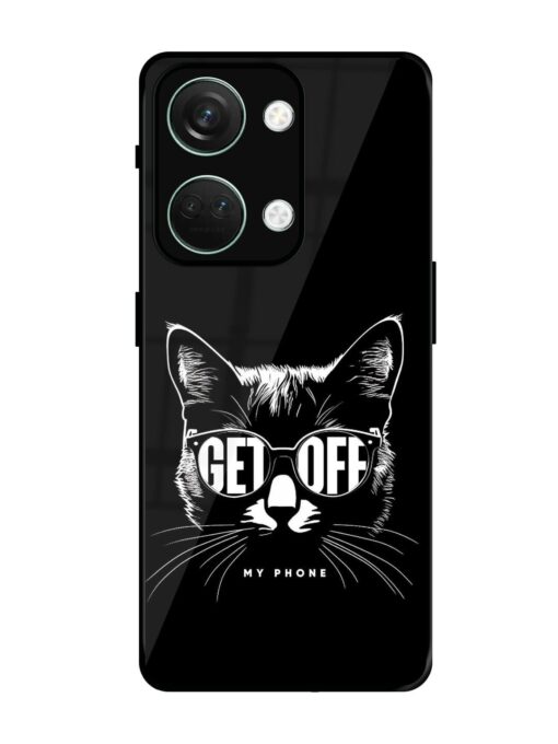 Get Off Glossy Metal TPU Phone Cover for Oneplus Nord 3 (5G) Zapvi