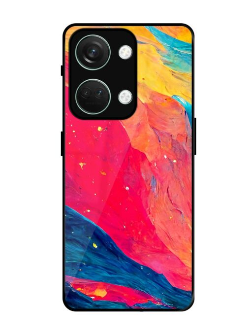 Starry Night Glossy Metal Phone Cover for Oneplus Nord 3 (5G) Zapvi