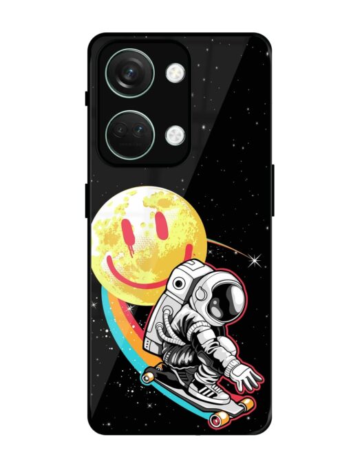 Astronaut Art Glossy Metal Phone Cover for Oneplus Nord 3 (5G)