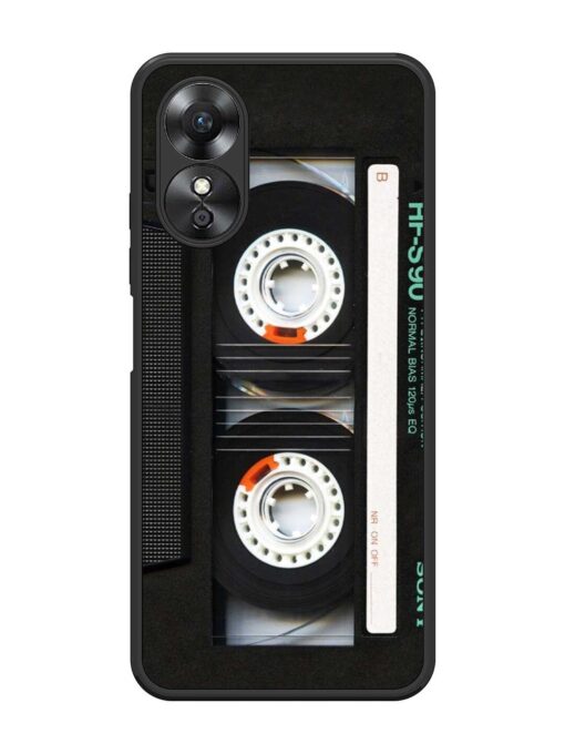 Sony Hf-S90 Cassette Glossy Metal Phone Cover for Oppo A17 Zapvi