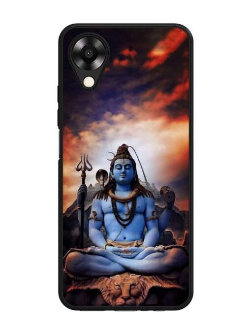 Jai Jai Shiv Glossy Metal Phone Cover for Oppo A17K